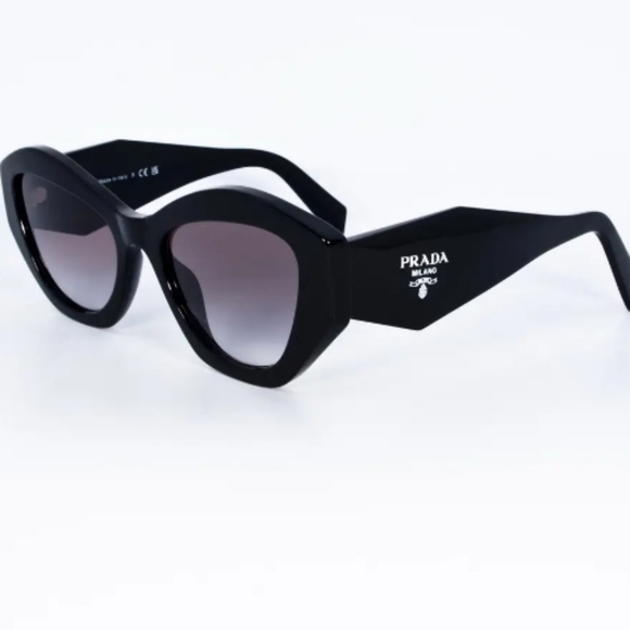 NEW PRADA PR07YS BLACK WOMEN'S SUNGLASSES PR 07YS 1AB0A7  PRADA EYEWEAR SPR 07Y - Picture 7 of 8